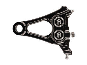 Right Hand Rear 4 Piston Caliper & Mounting Bracket - Black. Fits Softail 2018up&hellip;