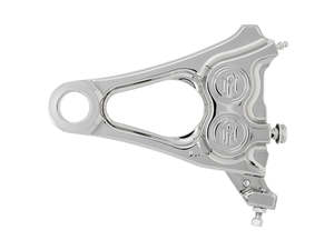 Right Hand Rear 4 Piston Caliper & Mounting Bracket - Chrome. Fits Softail 2018u&hellip;