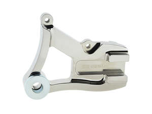 Right Hand Rear Caliper Mount - Chrome. Fits Dyna 1991-1999 with 11.5in. Disc Ro&hellip;