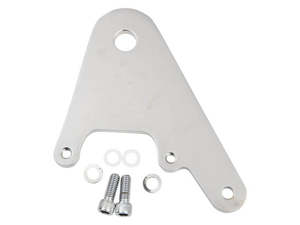 Rear Brake Upgrades Chrome: Rear Caliper Mount - Chrome. Fits Rigid & Custom Applications with 11.5in. Disc Rotor, 3/4in. Axle & when using Performance Machine 125x4R Caliper. - Performance Machine