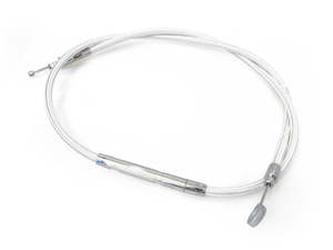 59in. Clutch Cable - Sterling Chromite. Fits Sportster 1986-2003. - Magnum Shielding