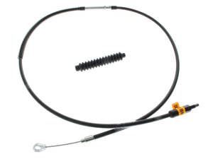 Clutch Cables 5 Spd Bt Black: 60in. Long Black Vinyl Clutch Cable. Fits 5Spd Big Twin 1987-2006 - Barnett Clutches