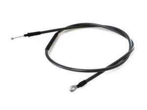 Clutch Cables 5 Spd Bt Black: 64in. Clutch Cable - Black Pearl. Fits FXR 1987-1994. - Magnum Shielding