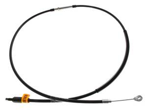 64in. Long Black Vinyl Clutch Cable. Fits 5Spd Big Twin 1987-2006 - Barnett Clutches