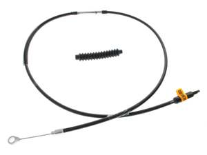 Clutch Cables 5 Spd Bt Black: 62in. Long Black Vinyl Clutch Cable. Fits 5Spd Big Twin 1987-2006 - Barnett Clutches