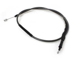 Clutch Cables 6 Spd Bt Black: 61in. Clutch Cable - Black Pearl. Fits Softail 2007up & Dyna 2006-2017. - Magnum Shielding