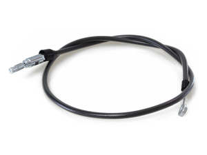 Clutch Cables 6 Spd Bt Black: 48in. Quick Connect Upper Clutch Cable - Black Pearl. Fits Softail 2018-2024 & Most Touring 2021-2024 - Magnum Shielding