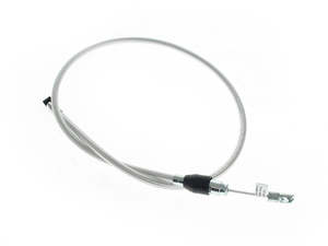 Clutch Cables 6 Spd Bt Black: 40in. Quick Connect Upper Clutch Cable - Sterling Chromite. Fits Touring 2024up & Softail 2025up - Magnum Shielding