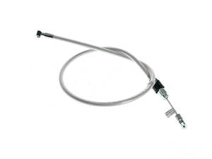 Clutch Cables 6 Spd Bt Black: 34in. Quick Connect Upper Clutch Cable - Sterling Chromite. Fits Softail 2025up - Magnum Shielding