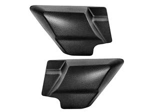 Chassis Sheet Metal: Carbon Side Covers - Matte Finish. Fits Most Touring 2009-2024 - Saddlemen Seats