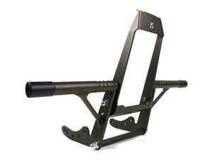 Chassis Sheet Metal 1: Front Engine Guard Crash Bar - Bronze. Fits Softail 2018-2024 With Mid Mounts - Kodlin