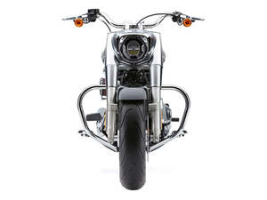 Engine Guard Freeway Bar - Chrome. Fits Softail Slim, Fat Bob, Deluxe, Sport Gli&hellip;