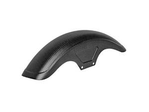 Front Fenders Associated Parts: Carbon Front Fender - Matte Finish. Fits Narrow Glide Dyna 1991-2005, FXR 1982-1994 & Sportster 1973-2021 - Saddlemen Seats
