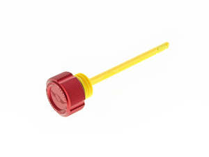 Oil Tanks Associated Parts: Magnetic Engine Oil Dipstick - Red. Fits Touring 2017up - Figurati Designs