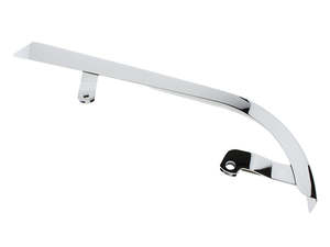 Upper Belt Guard - Chrome. Fits Dyna 1991-1999. - Rollies Speed Shop