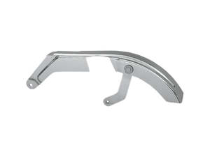 Upper Belt Guard - Chrome. Fits FXR 1987-1994. - Rollies Speed Shop