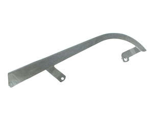 Upper Belt Guard - Chrome. Fits Dyna 2000-2005. - Rollies Speed Shop