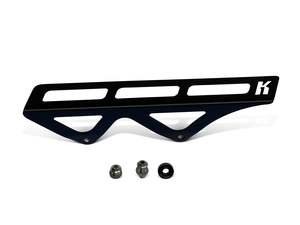 Rear Belt Chain Guards: Upper Belt Guard - Black. Fits Softail 2018up - Kodlin