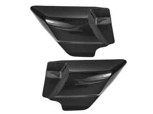Side Covers Frame Covers Etc: Carbon Side Covers - Gloss Finish. Fits Most Touring 2009-2024 - Saddlemen Seats