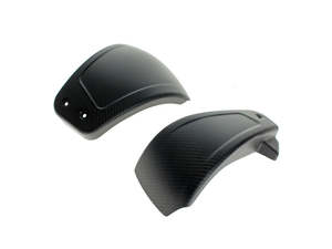 Carbon Side Covers - Matte Finish. Fits Softail 2025up - Saddlemen Seats