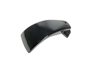 Side Covers Frame Covers Etc: Left Hand Side Carbon Side Cover - Gloss Finish. Fits Softail 2018-2024 without Remote Preload Adjuster - Slyfox