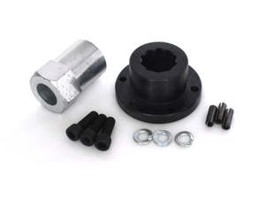 Belt Drive Primary: 1in. Pulley Insert & Nut. - Belt Drives Ltd
