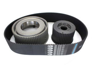 3in. Open Belt Drive Kit. Fits Big Twin 1955-1984. - Belt Drives Ltd