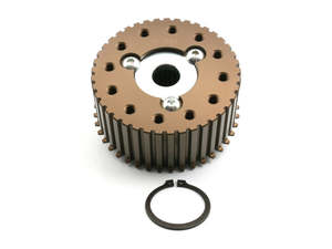 Belt Drive Primary: Open Belt Drive Clutch Hub. 2-3/4in. & 3in. Wide Drives. Fits Most Big Twin 1990up. - Belt Drives Ltd
