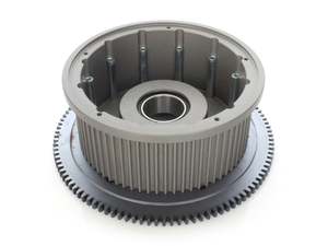 Primary Belt Drive Spare Parts: Clutch Basket, 2-3/4in. Wide Belt with 69 Tooth Ring Gear. Fits Twin Cam 2007-2017 with 2-3/4in. Open Belt Drives. - Belt Drives Ltd