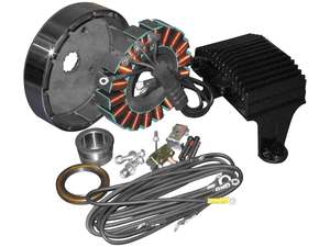 50 Amp 3 Phase Alternator Kit. Fits Touring 1999-2003. - Cycle Electric Inc