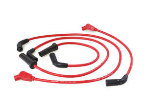 8mm Spark Plug Wire Set - Red. Fits Touring 2017up. - Taylor Cable Products