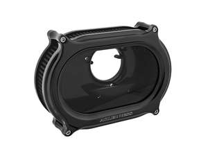 Fuel Air Systems: Method Oval Performance Air Cleaner Kit - Black. Fits CVO Touring 2023up, Street Glide & Road Glide 2024up, Touring 2025up & Softail 2025up - Arlen Ness