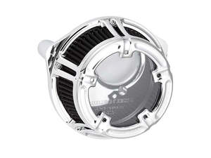 Fuel Air Systems: Method Clear Air Cleaner Kit - Chrome. Fits CVO Touring 2023up, Street Glide & Road Glide 2024up, Touring 2025up & Softail 2025up - Arlen Ness