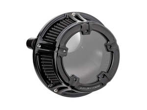 Fuel Air Systems: Method Clear Air Cleaner Kit - Black Anodized. Fits CVO Touring 2023up, Street Glide & Road Glide 2024up, Touring 2025up & Softail 2025up - Arlen Ness
