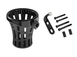 Big Ass Drink Holder with Perch Mount - Black - Ciro3D