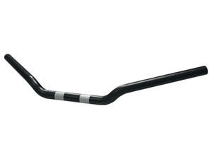26in. wide x 1in. Low-Rise Drag Bar Handlebar - Black. - Khrome Werks