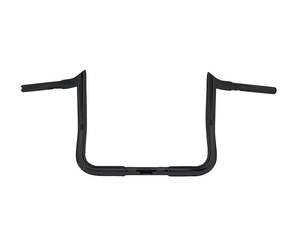 Handlebars Controls: 8in. x 1-1/4in. Bagger Monkey Handlebar - Black. Fits Ultra Models 1996-2024 and Street Glide 1996-2023 - Bagger Nation