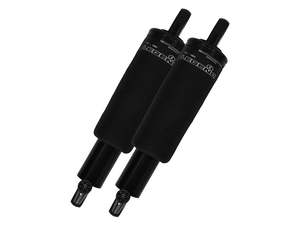 Suspension: AIR-A Series, Adjustable Rear Air Shock Absorbers - Black. Fits Road Glide 2017-2023 - Legend Suspension