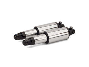 Adjustable Rear Air Shock Absorbers - Chrome. Fits Touring 2009up. - Arnott Moto&hellip;