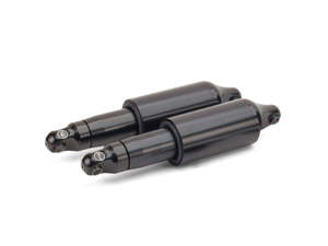 Suspension: Rear Air Shock Absorbers - Black. Fits Trike 2009up. - Arnott Motorcycle Air Suspension