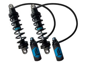 Suspension: Revo ARC Remote Reservoir Suspension. 13in. Adjustable Rear Shock Absorbers - Black. Fits Touring 2014up Note: 14? Revo-ARC is not compatible with 2023/2024 CVO Road Glide, CVO Road Glide ST, and CVO Street Glide - Legend Suspension