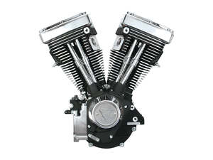 Complete Engines Evo 1: 80ci Evo Engine - Black. - S&S