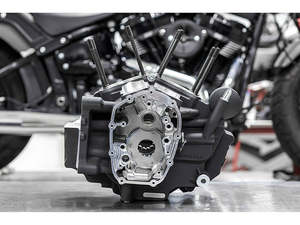 Crankcase Assembly with 4-1/2in. Bore - Black. Fits Touring 2017up - S&S