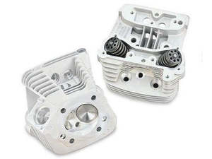 76cc Cylinder Head Kit - Silver. Fits Big Twin 1986-1999. - S&S