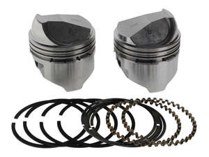 +.050in. Dome Top Pistons with 8.2:1 Compression Ratio. Fits Sportster 1972-1985&hellip;
