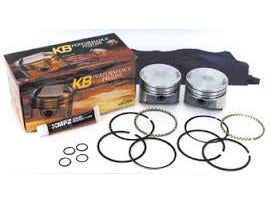 Std Flat Top Pistons with 9.0:1 Compression Ratio. Fits Sportster 1986-2021 with&hellip;