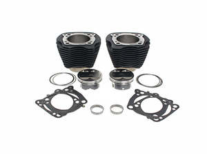 132ci Big Bore Kit with Non-Highlighted Fins & High Compression - Black. Fits Mi&hellip;