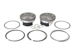 Cylinders Pistons M8: Std Pistons with 11.7:1 Compression Ratio. Fits Milwaukee-Eight 2017up with Big Bore 114 or 117ci to 128ci 4.250in. Cylinders. - Keith Black Pistons
