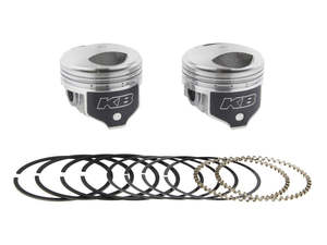 +.020in. Dome Top Pistons with 8.3:1 Compression Ratio. Fits Big Twin 1978-1984 &hellip;