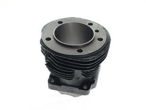 Cylinders Pistons Vintage: Rear Cylinder - Black. Fits 1340cc (80ci) Shovelhead Engines 1978-1984 - V-Factor